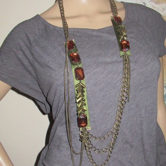 Military Statement Necklace or belt - Picture 1 of 3